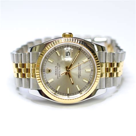 rolex datejust 36 gold men|Rolex Datejust 36mm price.